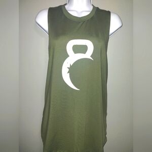 Zyia Active Olive Kettle moon Tank Medium